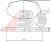 REMSA 047802 Brake Pad Set, disc brake